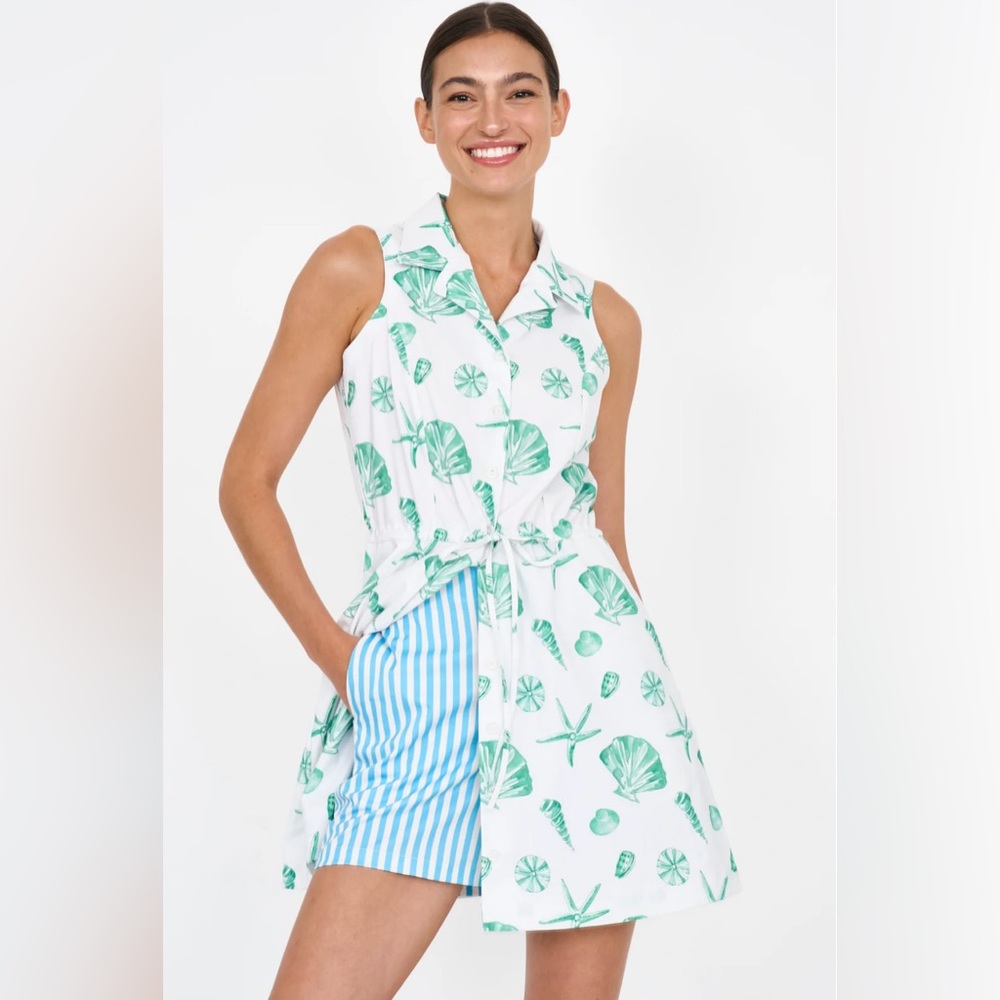 Byrdie Social Wear Sleeveless Hayden Dress EUC